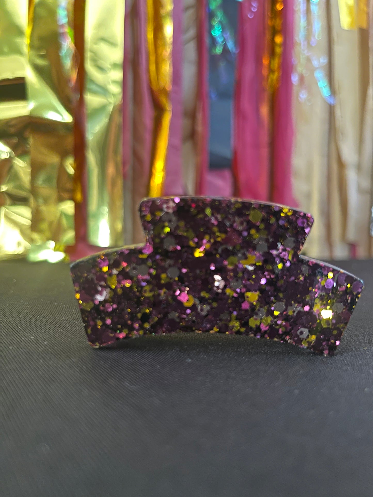 DS Tigers Square Claw Clip