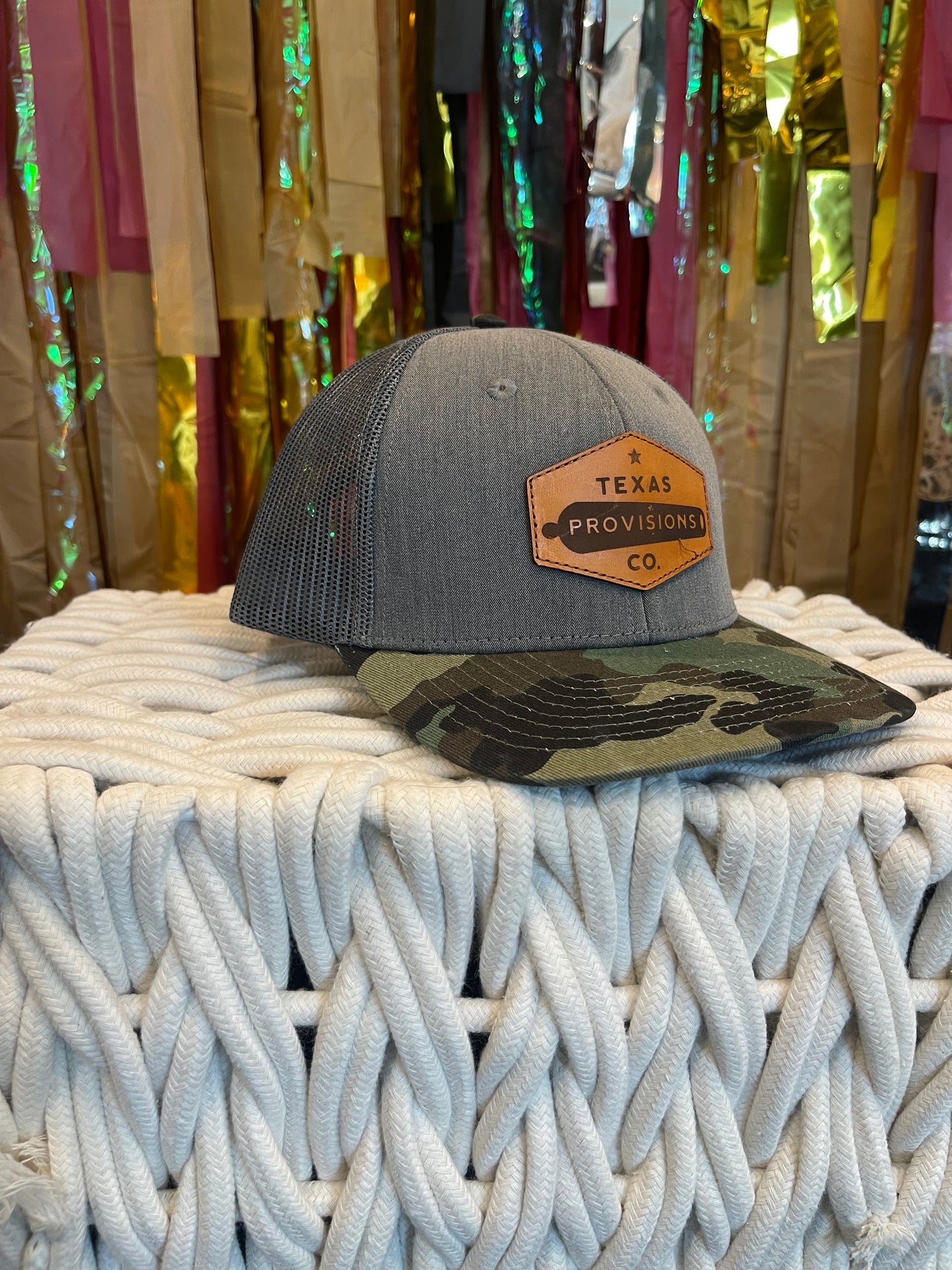 TXP Leather Patch Hat