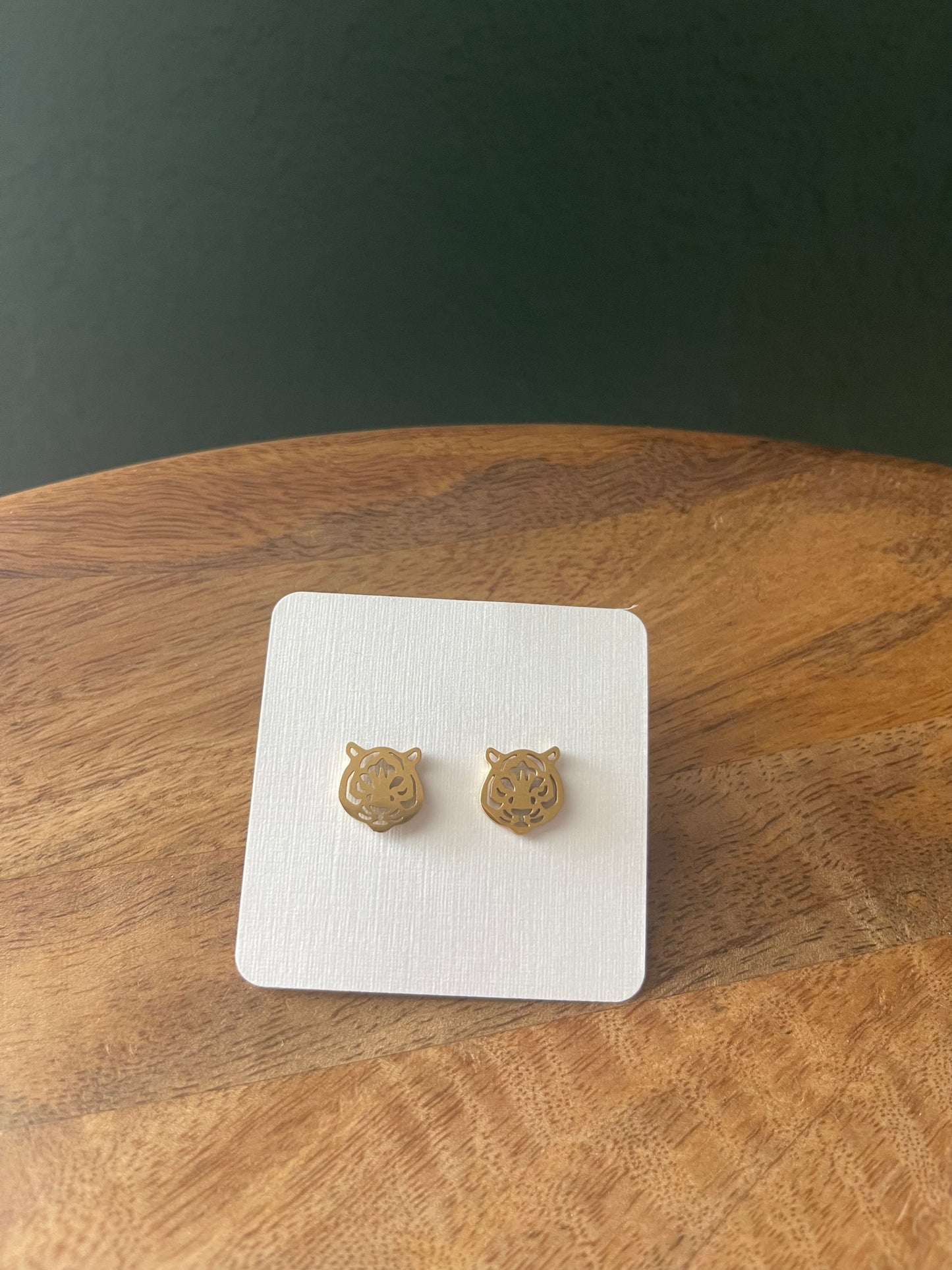Cute Tiger Stud Earring