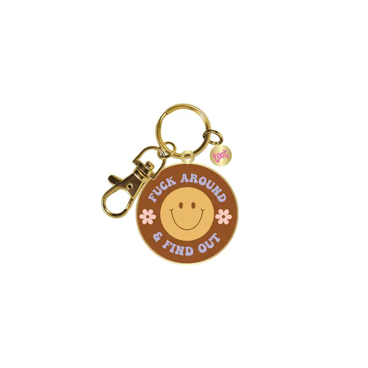 Fuck around and Find Out Keychain