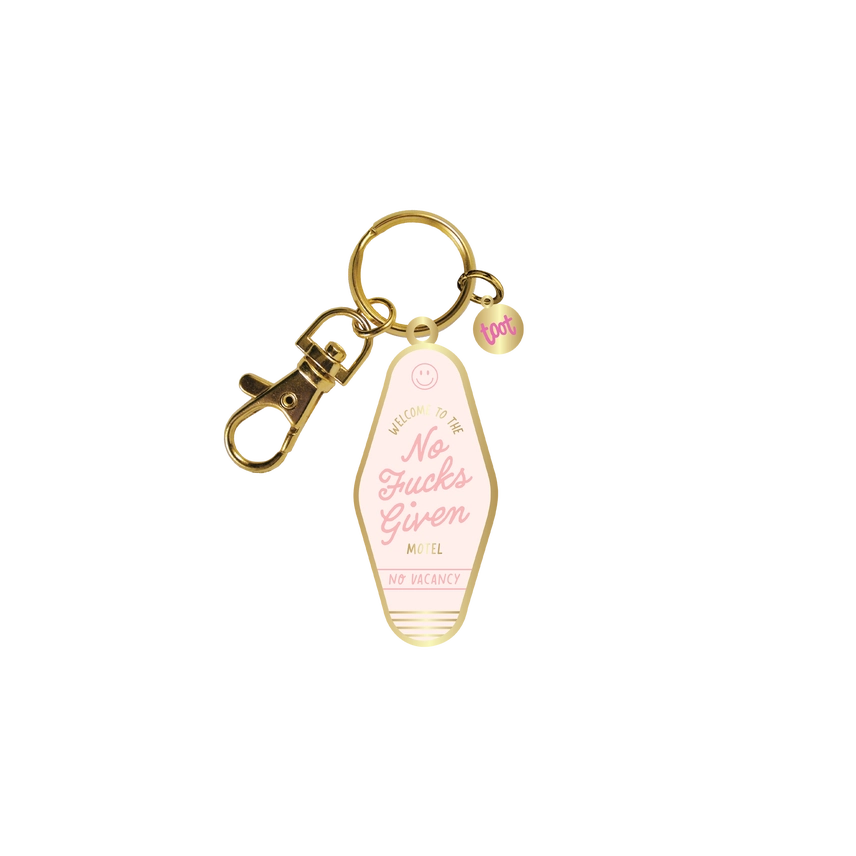 No Fucks Given Keychain