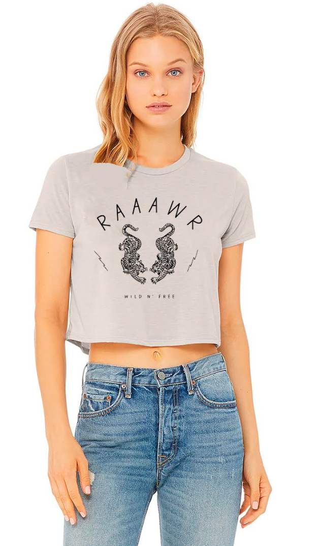 Rawr Crop Top