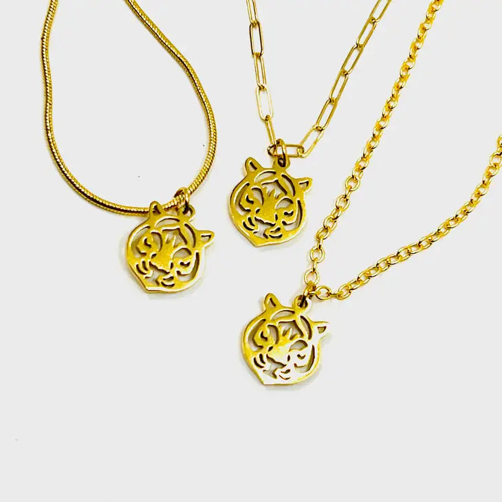 Tiger Head Pendant