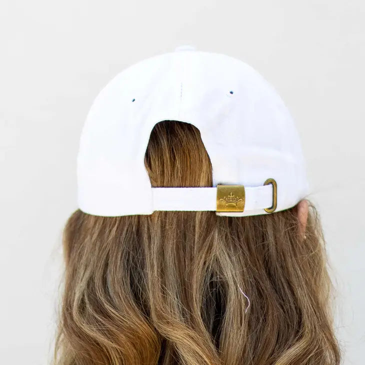 Tigers White Puff Hat