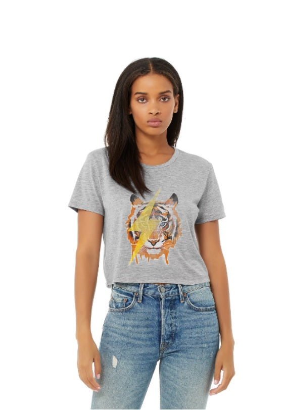 Eye of the Tiger Crop Tee
