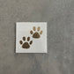 Double Paw Temporary Tattoo (Individual)