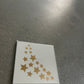 Star Cluster Temporary Tattoo (pack of 8)