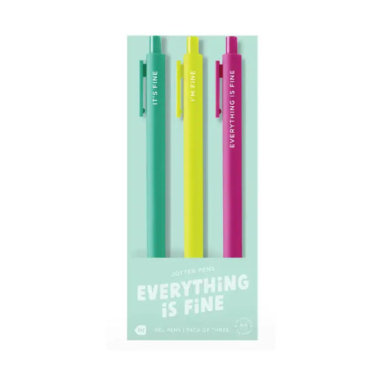 Everything Is Fine Pen Set