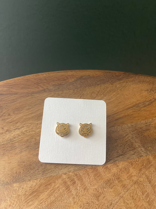 Cute Tiger Stud Earring